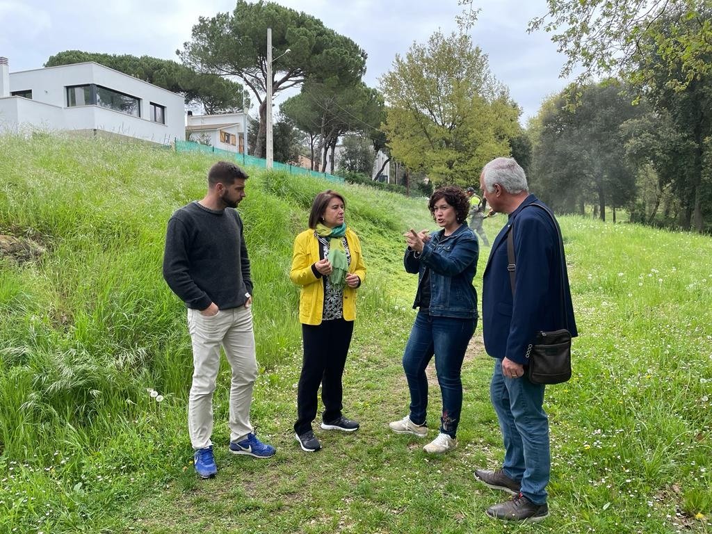 Visita directora general ecosistemes forestals i gestió medi