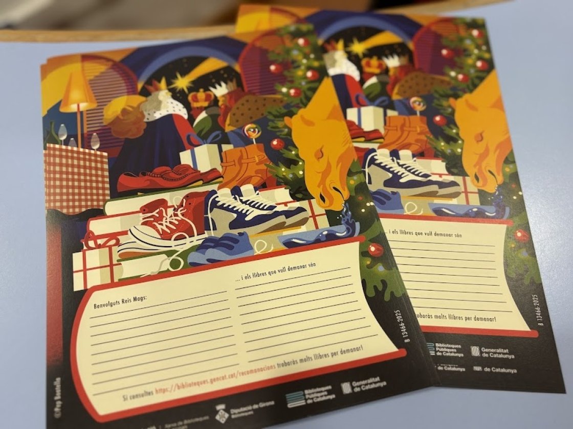 Carta Reis 2026 Biblioteques