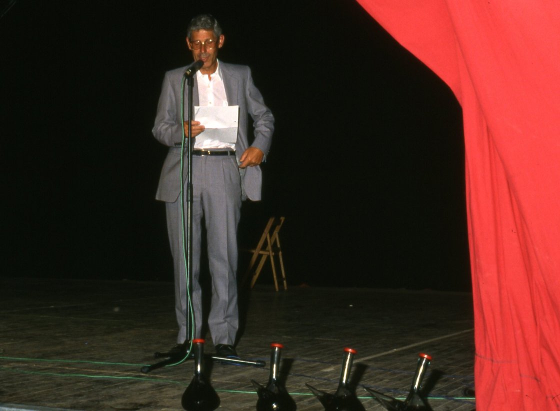 Lluís Rovira, pregoner 1992 (foto Genís Sañé) Lluís Rovira, pregoner 1992 (foto Genís Sañé)