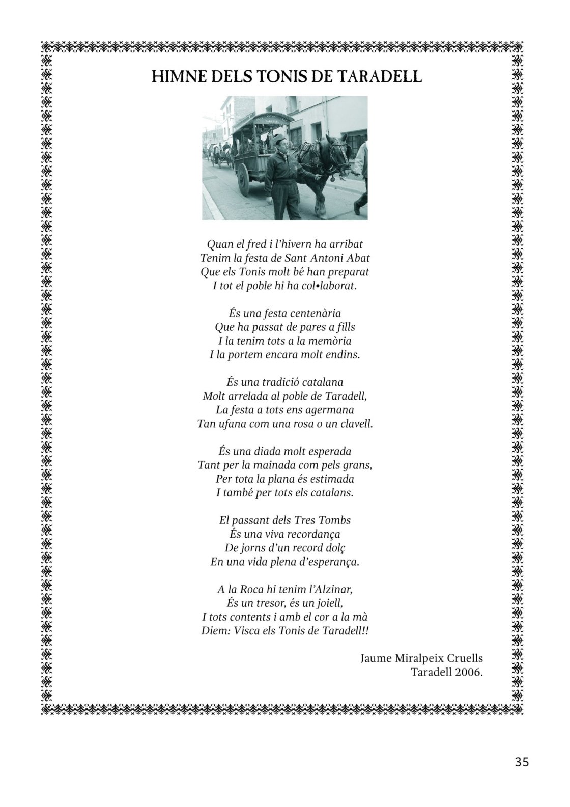 Himne Sant Antoni (Goig 3)