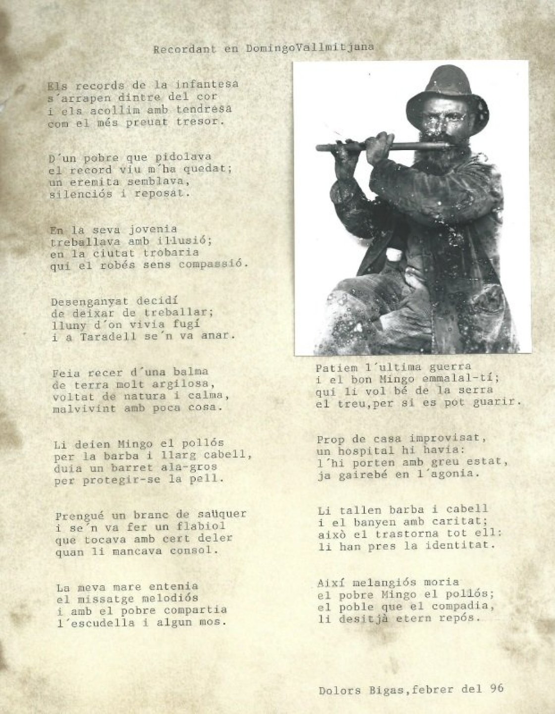Poema Mingo Poema Mingo