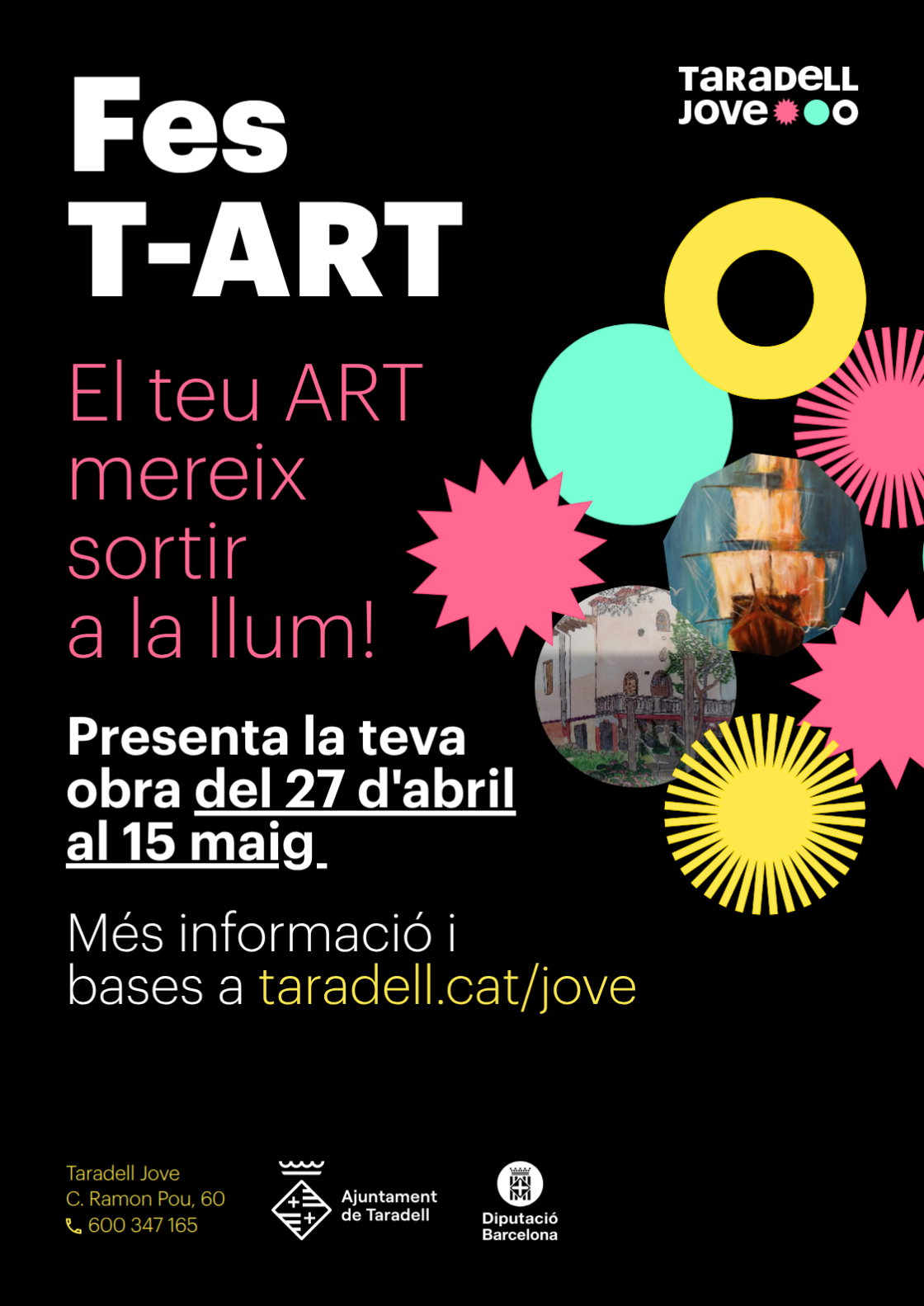 Presentació d\'obres Fes T-ART 2026 