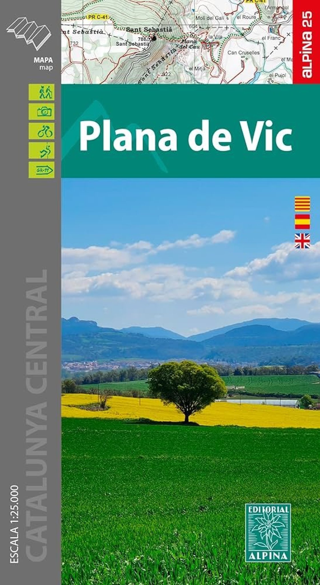 Mapa Plana de Vic