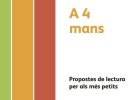Nova guia de Lectura: 'A 4 mans'