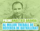 Convocada la 4a edició del Premi Anastasi Aranda de recerca de batxillerat