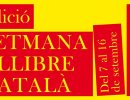 36a Setmana del Llibre en català 36a Setmana del Llibre en català