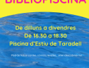 Durant el mes de juliol torna la Bibliopiscina 