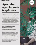 Portada Aprendre a parlar amb les plantes 