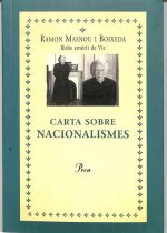 Carta sobre nacionalismes Ramon Masnou
