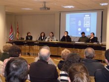 Acte de lliurament del premi al millor treball de recerca