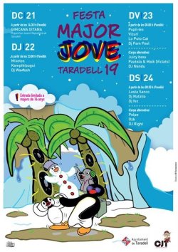 Cartell Festa Jove 2019