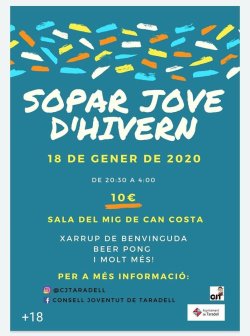 Sopar Jove _ Ràdio Taradell