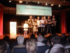 Marc Fernàndez al premi Sambori