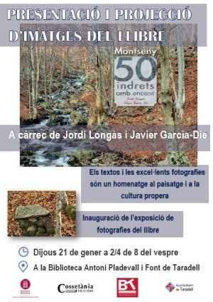 Cartell llibre Montseny Cartell llibre Montseny