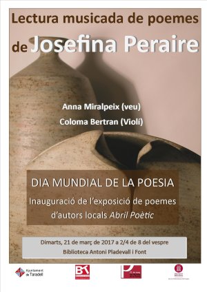 Cartell Josefina Peraire