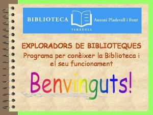 Formació d\'usuaris Formació d\'usuaris