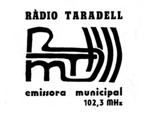 Primer logotip de Ràdio Taradell.