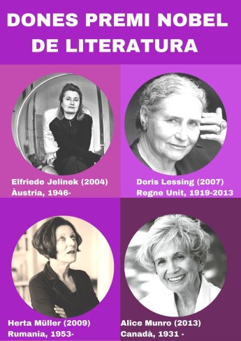 Dones Premi Nobel de Literatura (3)
