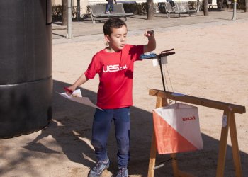 Bona resposta en el Campionat d'Osona Escolar d'Orientació disputat a Taradell