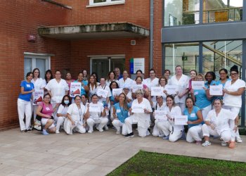 Una quarantena de professionals de la Fundació Vilademany se sumen a la vaga per uns serveis socials dignes