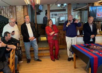 La Penya Blaugrana de Taradell celebra els 35 anys amb Rexach, Nieto, Roca i Casassas