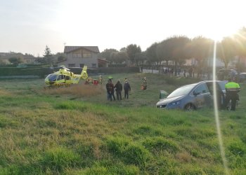 Dos ferits en un accident entre un turisme i una furgoneta al costat de Can Costa