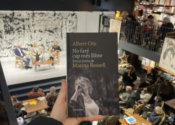 Albert Om presenta ''No faré cap més llibre'', un retrat de Marina Rossell