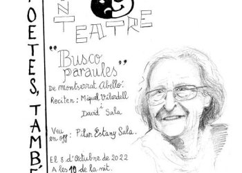 Tint Taradell Teatre presenta aquest dissabte 'Busco paraules' Tint Taradell Teatre presenta aquest dissabte 'Busco paraules'