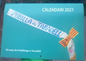 El calendari de Taradell 2021 està dedicat al pubillatge