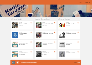 Ràdio Taradell estrena servei de pòdcast