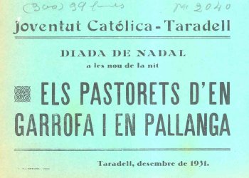 Exposició de fotografies sobre 'Els Pastorets' a Taradell