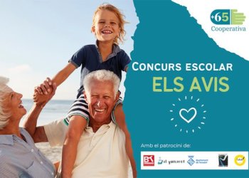 La Cooperativa +65 organitza un concurs escolar sobre els avis