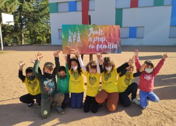 ﻿L’escola Sant Genís i Santa Agnès celebra la primera 'CastanyAFA' amb les famílies 