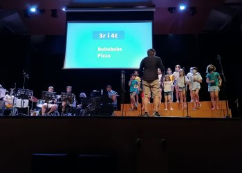 FOTOS. L'Escola de Música tanca el curs amb una cantata i un concert