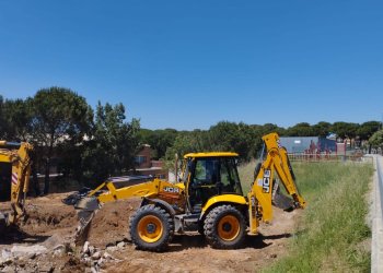 Aterren Can Bazán per a la construcció de la segona pista del pavelló