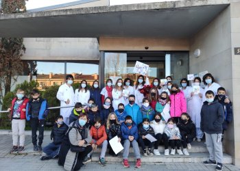 Alumnes del Sant Genís i Santa Agnès agraeixen la tasca realitzada per l'equip del CAP