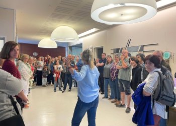 FOTOS. L'escola d'arts L'Arpa exposa els treballs fets durant el curs