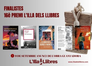 Laura Autonell, finalista del 16è Premi L’Illa dels Llibres amb La llibreria de les hores mortes Laura Autonell, finalista del 16è Premi L’Illa dels Llibres amb La llibreria de les hores mortes