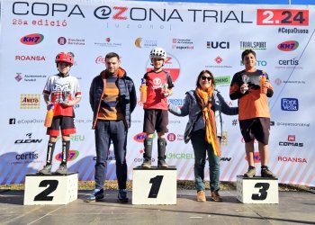 Bona estrena de la 25a Copa Osona de trial a Taradell