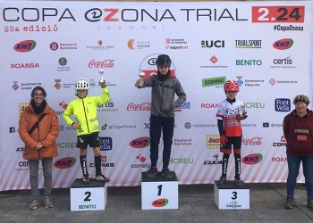 El 'rider' David López, tercer a Sant Julià de Vilatorta El 'rider' David López, tercer a Sant Julià de Vilatorta