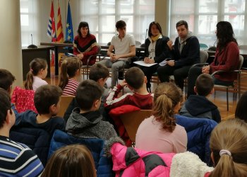 Alumnes de Les Pinediques, conscienciats amb l'emergència climàtica
