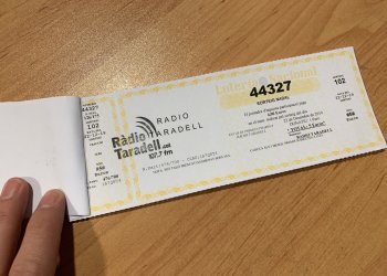 44327, el número de loteria de Ràdio Taradell