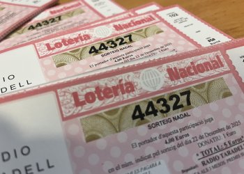 Ràdio Taradell posa a la venda loteria de Nadal Ràdio Taradell posa a la venda loteria de Nadal