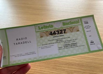 44327, el número de loteria de Ràdio Taradell