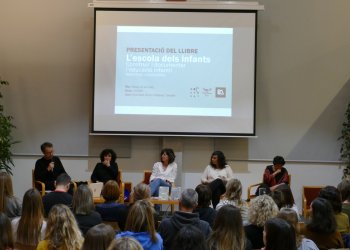 Maite Pujol i David Altimir presenten un llibre on reflexionen sobre l'educació infantil