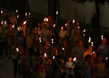 FOTOS: Taradell estrena Via Fora!, una marxa reivindicativa amb motiu de la Diada