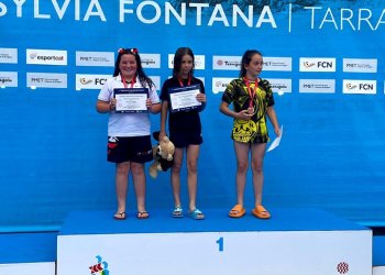 Mel Martí, subcampiona de Catalunya de natació en 200 metres lliures