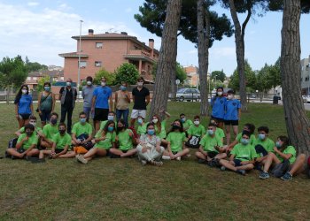 Comença el camp de treball dels Tonis de Taradell Comença el camp de treball dels Tonis de Taradell