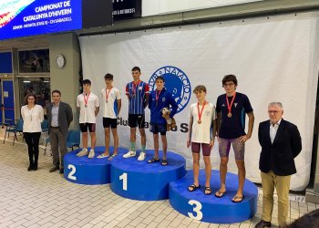 Pau Montaña obté tres medalles als Campionats de Catalunya de natació