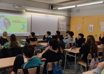 Alumnes de l'INS Taradell participen en tallers de la Manco per evitar conductes de risc